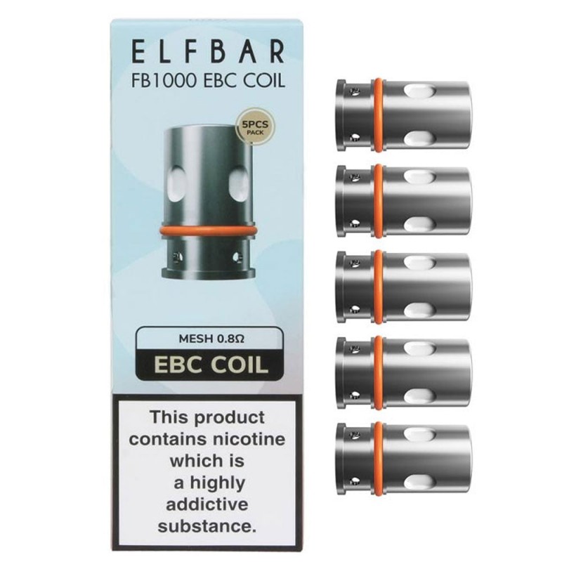 Elf Bar FB1000 Replacement Coils (Pack of 5)