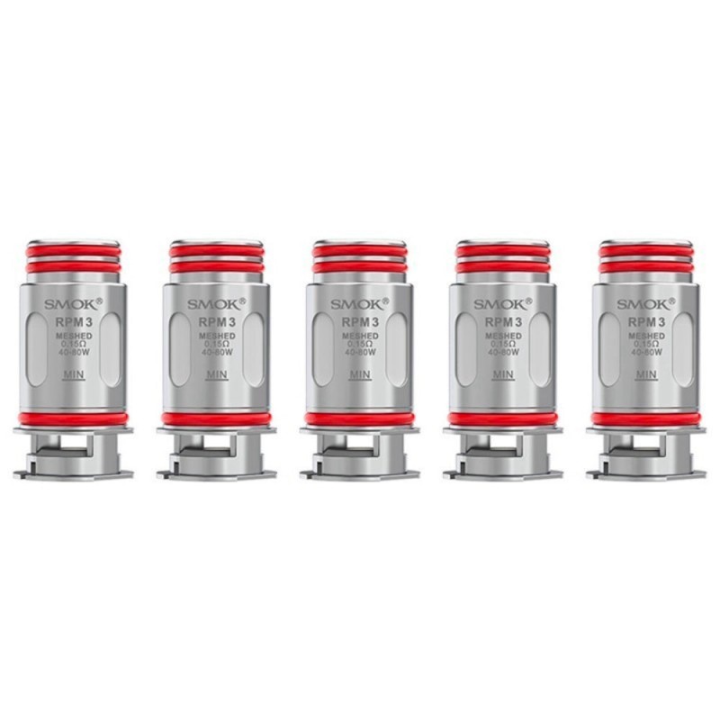 Smok RPM 3 Replacement Coils (Pack of 5)