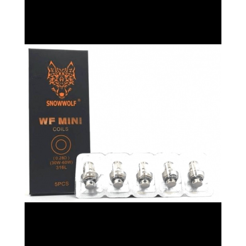 SNOWWOLF WF MINI REPLACEMENT COIL - 5 PACK - 0.28 OHM