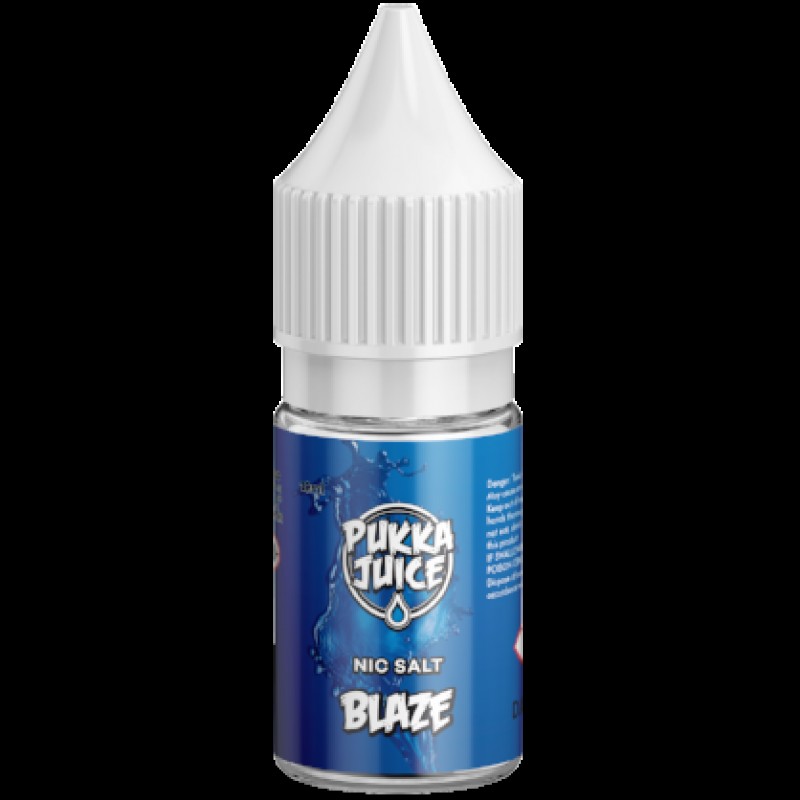 Blaze 10ml Nicotine Salt E-Liquid by Pukka Juice