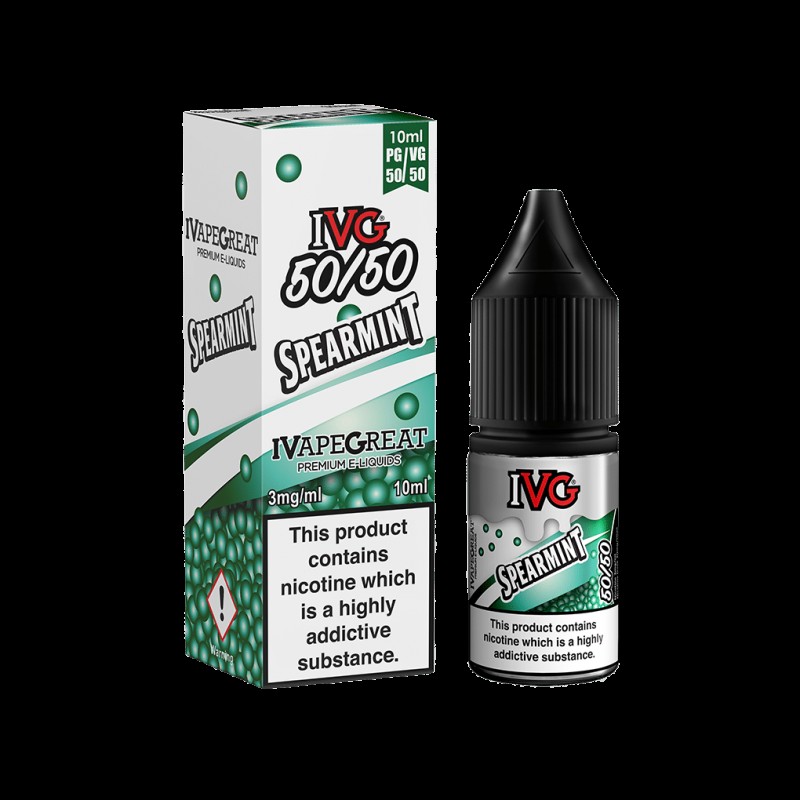 Spearmint 10ml Nicotine Salt E-Liquid by IVG