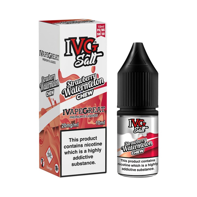 Strawberry Watermelon 10ml Nicotine Salt E-Liquid ...