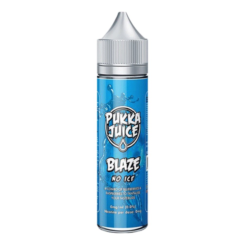 Blaze No Ice 50ml Shortfill E-Liquid by Pukka Juic...