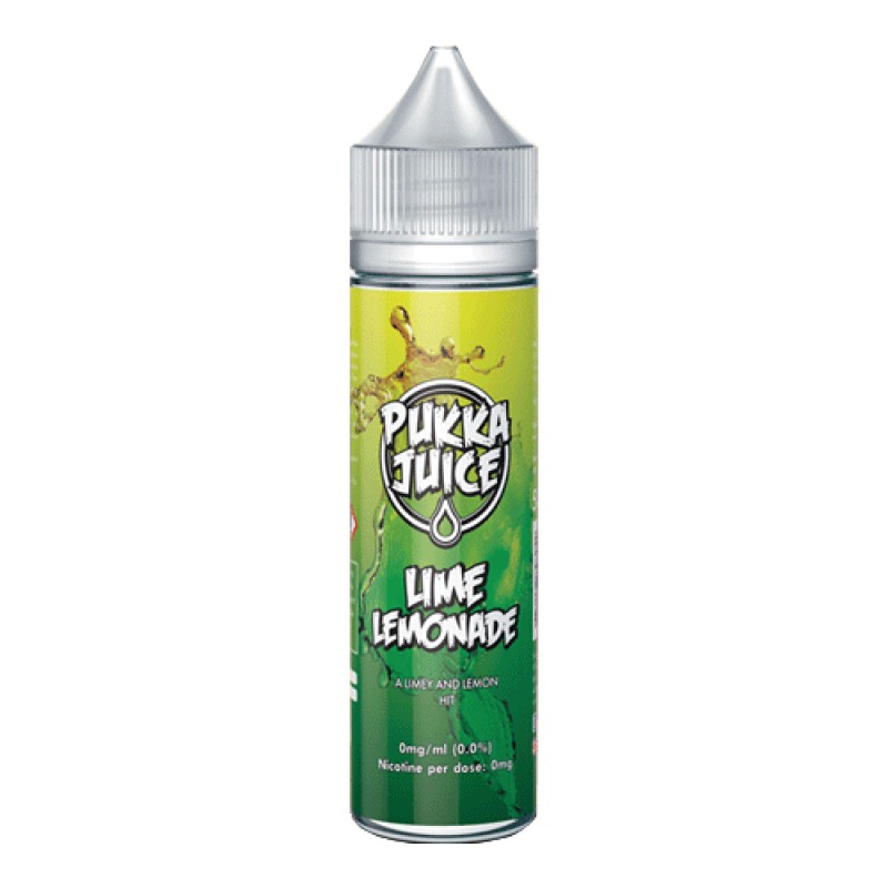 Lime Lemonade 50ml Shortfill E-Liquid by Pukka Jui...