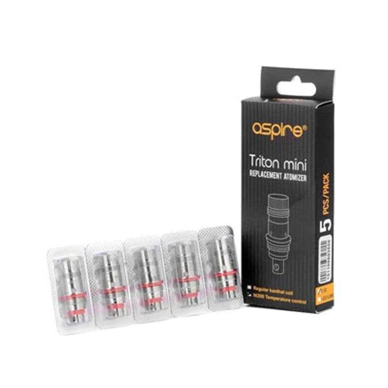 Aspire triton mini coils | 5 Packs in 0.15 ohm