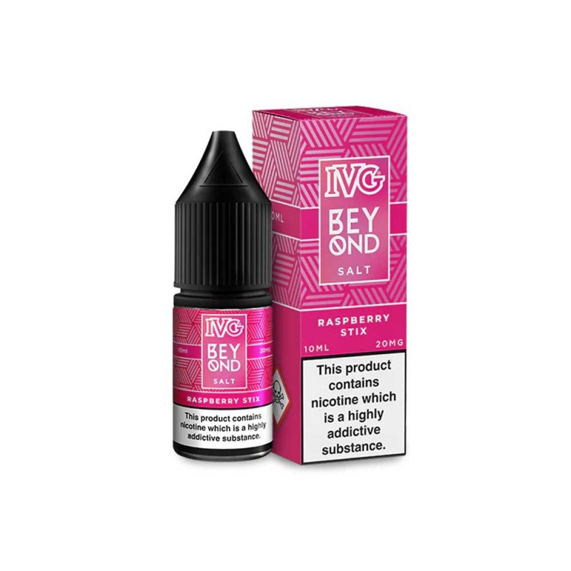 IVG Beyond Raspberry Stix 10ml Nic Salt E Liquid IVG Beyond Raspberry Stix 10ml Nic Salt E Liquid