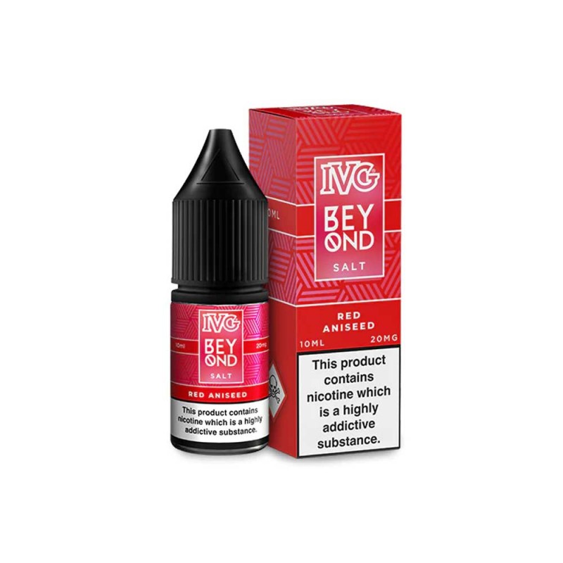 IVG Beyond Red Aniseed 10ml Nic Salt E Liquid IVG Beyond Red Aniseed 10ml Nic Salt E Liquid