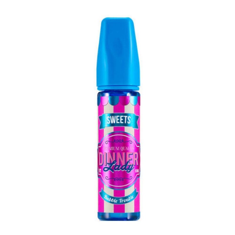 Dinner Lady Sweet 50ml Shortfill E Liquid Bubble T...