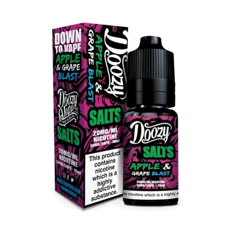 Apple and Grape Blast 10ml Nicotine Salt E-Liquid ...