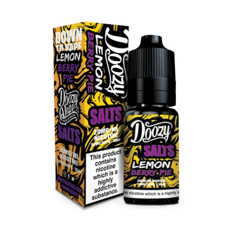 Lemon Berry Pie 10ml Nicotine Salt E-Liquid by Doo...