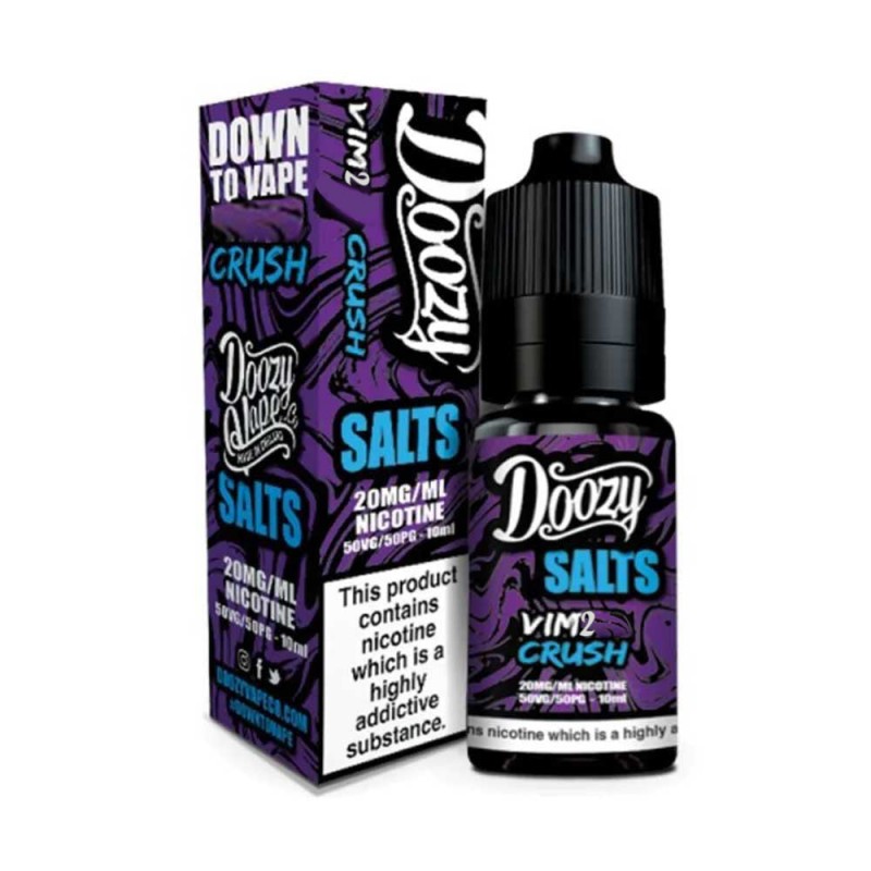 Vim2 Crush 10ml Nicotine Salt E-Liquid by Doozy Va...