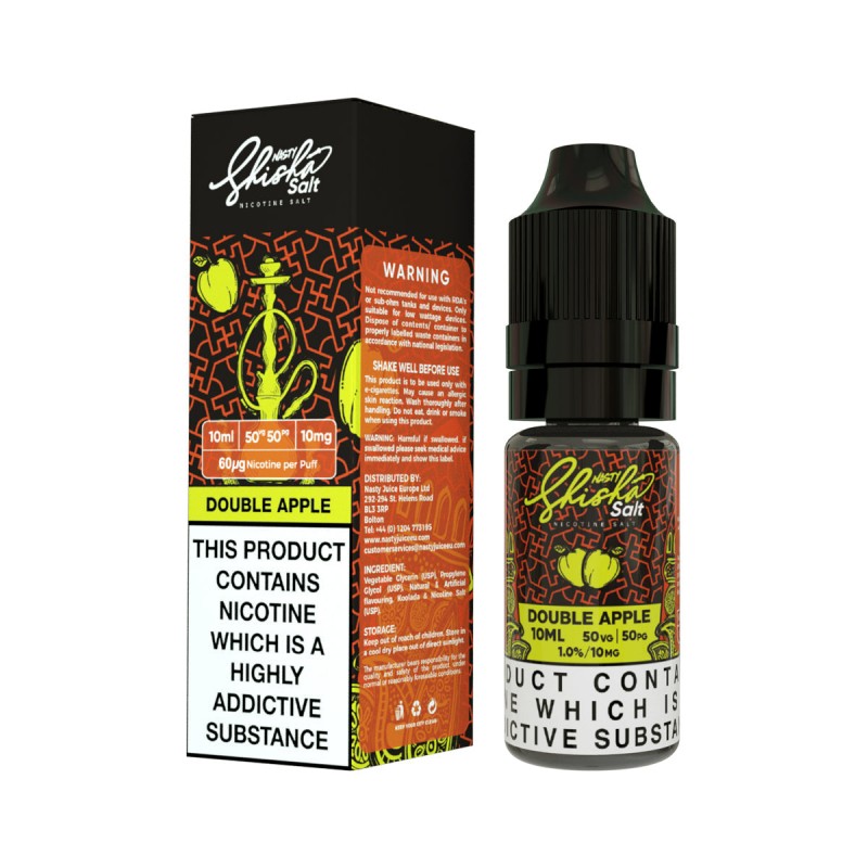 Nasty Juice Shisha Double Apple Shisha 10ml Nic Sa...