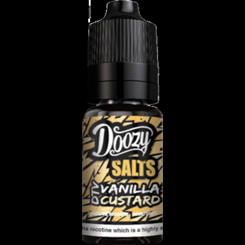 Vanilla Custard 10ml 20mg Nic Salt by Doozy Vape C...