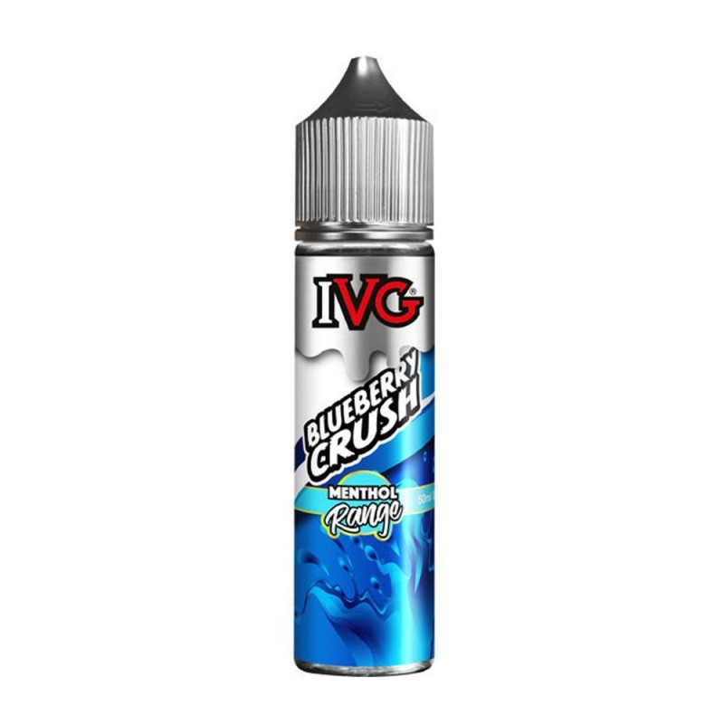 IVG Menthol 50ml Shortfill E Liquid Blueberry Crus...