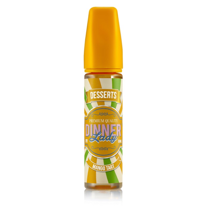 Mango Tart 50ml Shortfill E-Liquid by Dinner Lady ...