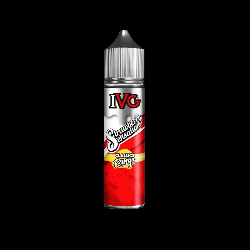 Strawberry Sensation 50ml Shortfill E-Liquid by IVG Classics