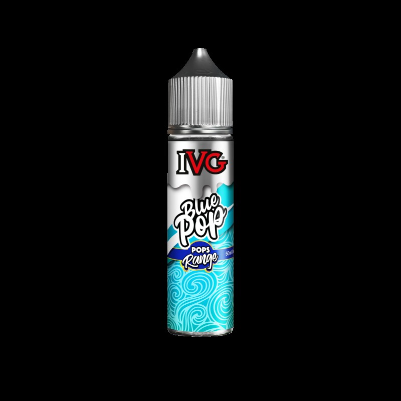 Blue Pop 50ml Shortfill E Liquid by IVG Pops